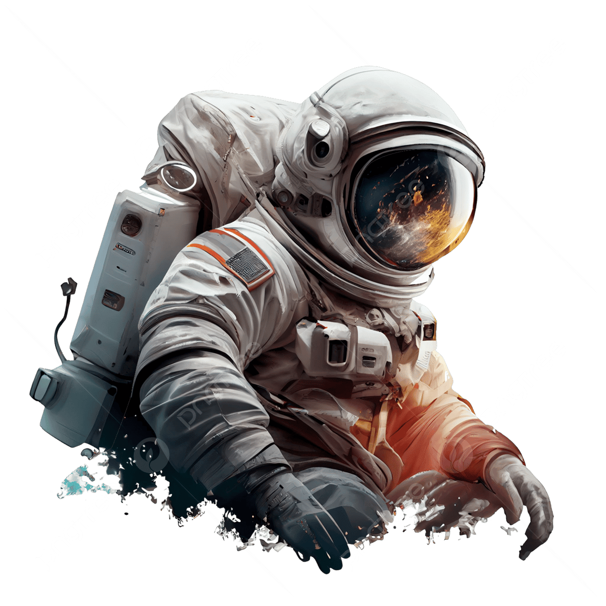 Astronauta representando inovação e tecnologia